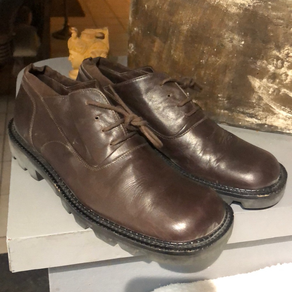 Dk Brown lace ups from Gimme Shoes SF